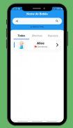 Nomes de bebês - primeiros nomes de bebês 2021 screenshot 0
