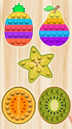 Pop It Fruit Master 3D screenshot 1