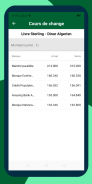 Taux de Change Dinar Algerien screenshot 3