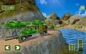 Army Car Transporter 2019 : Airplane Pilot Games screenshot 0