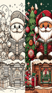 Coloring Book: Christmas Games screenshot 4