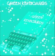 لوحات المفاتيح الخضراء screenshot 0