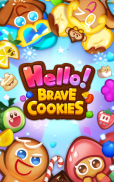 Hello! Brave Cookies (CookieRun Match 3) screenshot 0