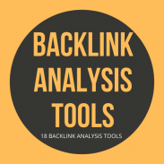 18 Backlink analysis tools screenshot 4