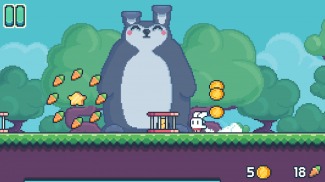 Yeah Bunny 2 - pixel retro arcade platformer screenshot 4