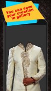 Indian Sherwani Photo Suit screenshot 0