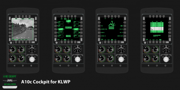 A10c Cockpit for Kustom KLWP screenshot 3