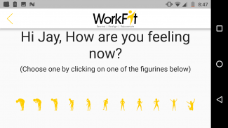 DHF WorkFit screenshot 2