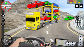 Car Transporter Truck Games 3D screenshot 1