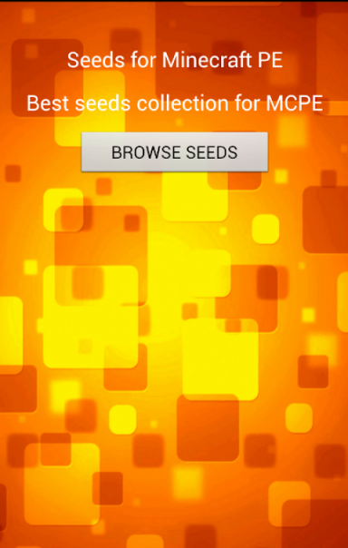 Seeds for Minecraft PE  Download APK for Android - Aptoide