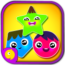 Colors & Shapes Game - Fun Learning Games for Kids Icon