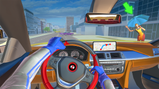 Real Taxi Driving : Grand City screenshot 10