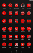 Bright Red Icon Pack screenshot 9