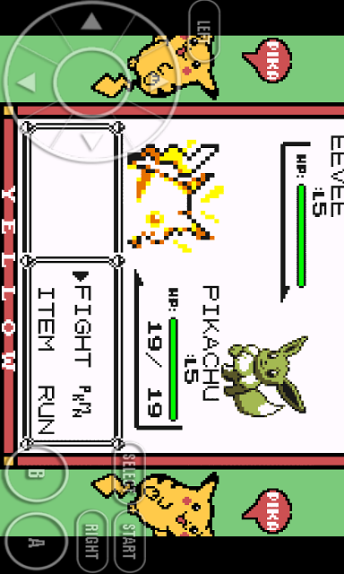 Pokémon Yellow em Português PT-BR do Game Boy Color no Celular Android 