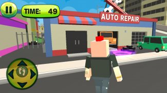 Life in a Simple Blocky Town: Life Sim Games screenshot 5