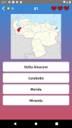 Venezuela: States & Provinces Map Quiz Game screenshot 6