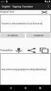English - Tagalog Translator screenshot 1