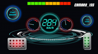 带油门踏板和车速表的汽车音响效果 screenshot 7