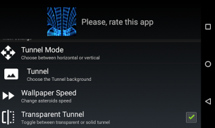 Tunnel Live Wallpaper screenshot 2