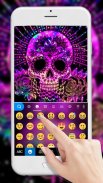 Mandala Sugar Skull Keyboard T screenshot 0