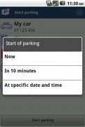 Parking SMS Scheduler screenshot 3
