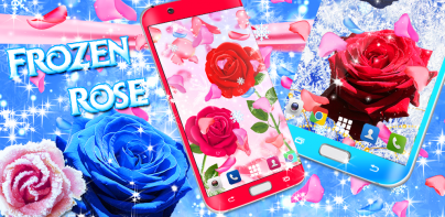 Winter rose live wallpaper