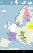 Europe Map Puzzle screenshot 0