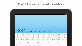 Yandex Hava Durumu screenshot 5