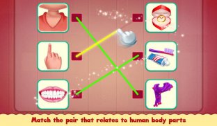 Human Body Parts - Kids Games screenshot 0