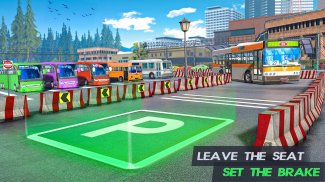 moderno autobús estacionamiento sim 2017: autobús screenshot 0