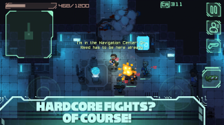 Endurance: virus in space (juego rpg de pixel art) screenshot 2
