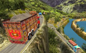 Hill Cargo Truck Driving Game screenshot 4