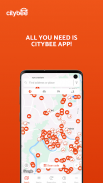 CityBee shared mobility screenshot 1