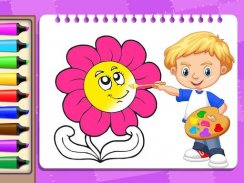 Learn & Coloring Game for Kids screenshot 3