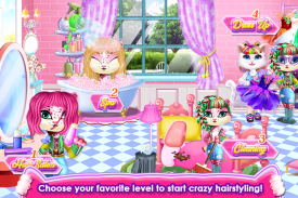 Fluffy Kitty Hair Salon screenshot 4