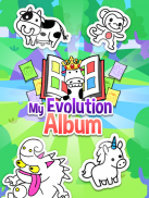 My Evolution Album: Idle Game screenshot 1