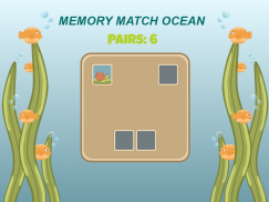 Memory Match Ocean screenshot 0