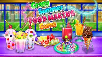 Icy Summer Food Making Game screenshot 0