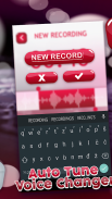 Auto Tune Modificador De Voz screenshot 3