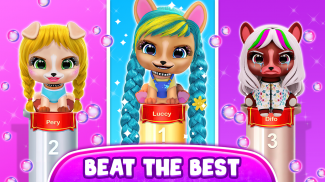 Hairstyle: pet care salon game screenshot 10