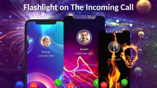 Color Call Screen Themes : Color Phone Flash screenshot 1