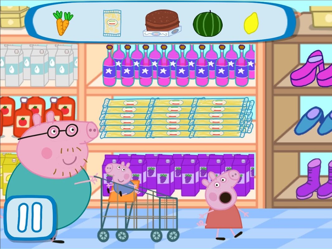 supermercado peppa pig