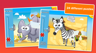Preschool Puzzles: Animals screenshot 1