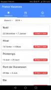 France Vacances Scolaires screenshot 2