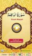 Surah Waqiah (سورة الواقعة) with Sound screenshot 0
