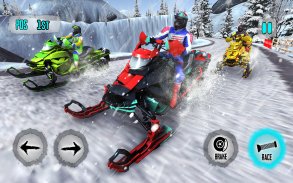 Snowmobile Games: Snow Trail screenshot 1