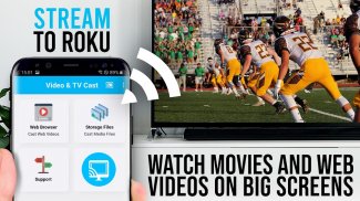 Video & TV Cast | Roku Remote & Movie Stream App screenshot 4