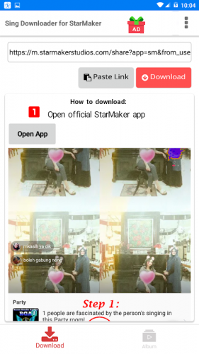 Sing Downloader For Starmaker 17 Descargar Apk Android Aptoide