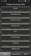 Turkey Hunting Calls screenshot 1