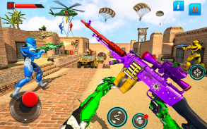 Game menembak robot Fps - game teroris screenshot 4